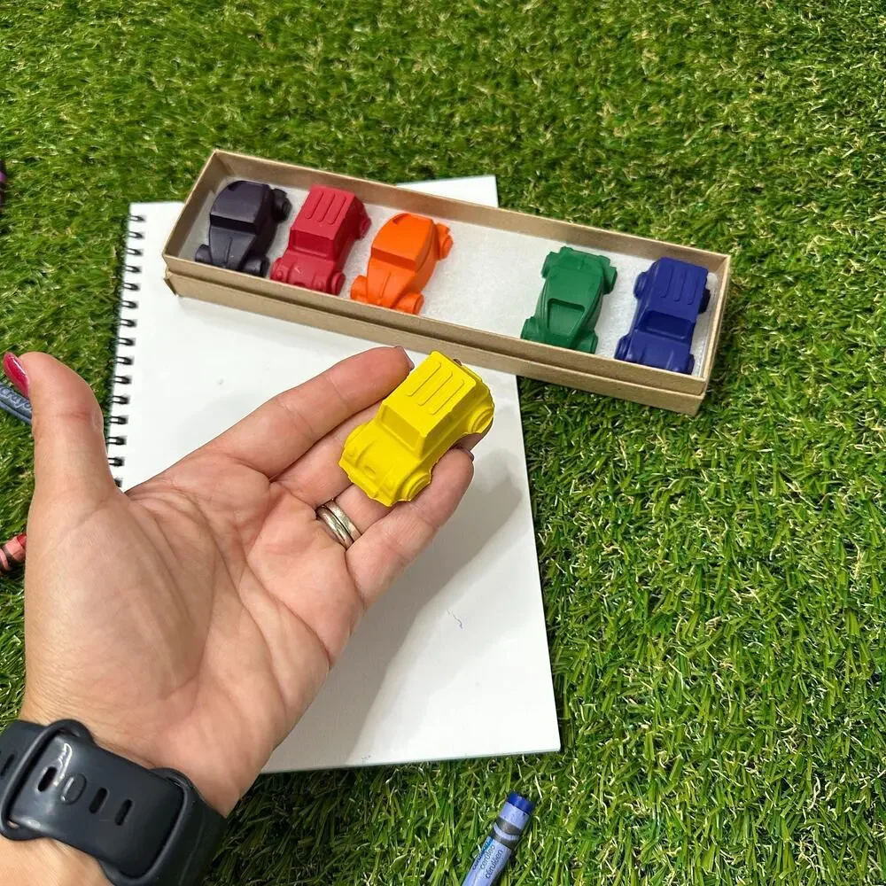2/$30 Cars Crayons (6), Kids Girls Boys Birthday Gift, Car Theme, Transportation